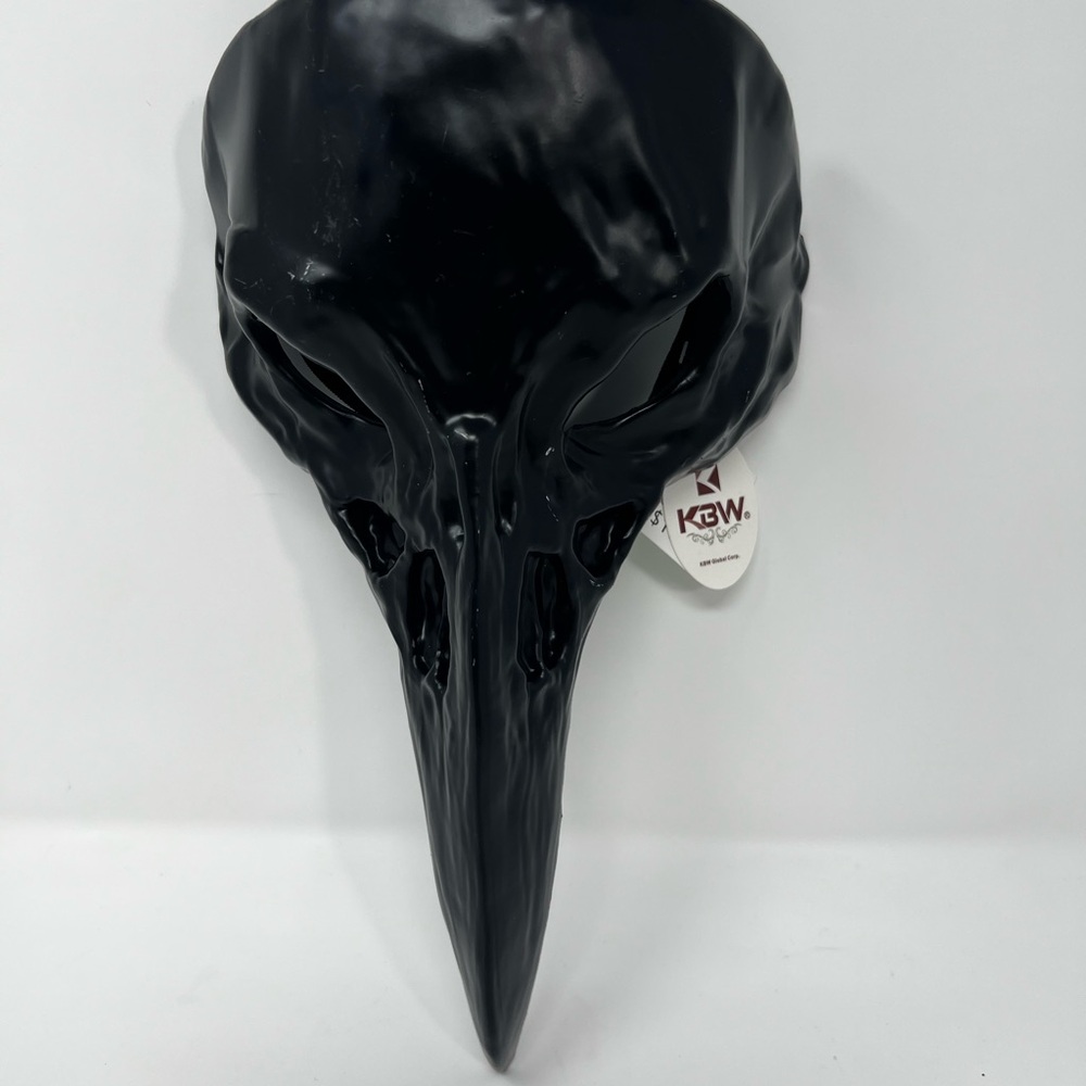 Black Raven Skull Mask